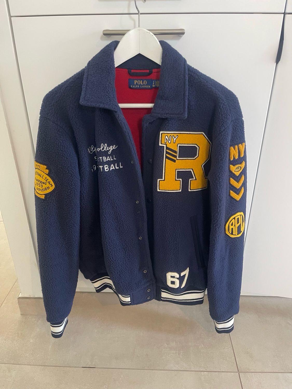 Teddy Ralph Lauren taille s mixte homme femme coupe loose parfait état prix boutique 590 euros
