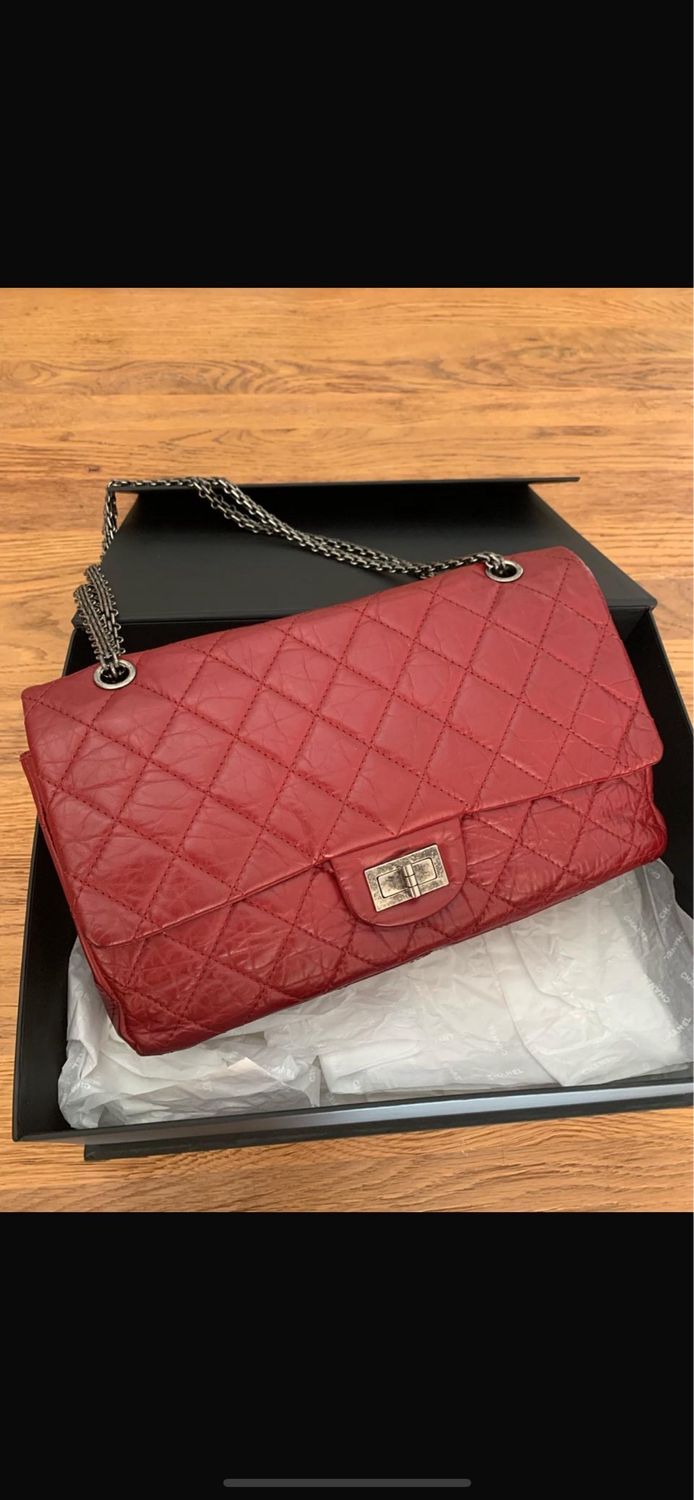 Chanel 2,55 rouge taille 29. Avec boîte et dustbag