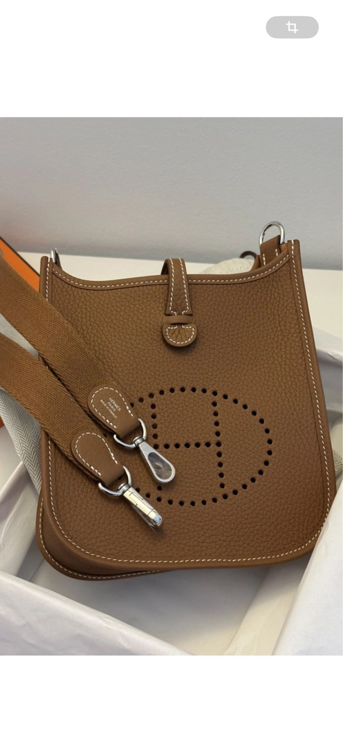 Hermès mini Evelyne neuf complet