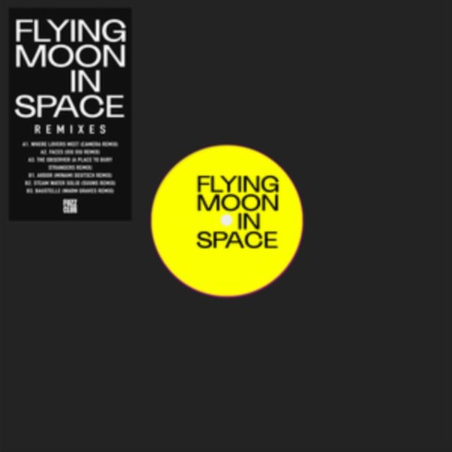 Flying Moon In Space