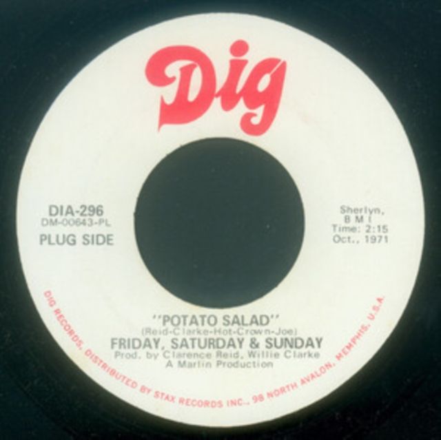 Friday. Saturday And Sunday (Clarence Reid)
