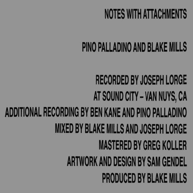 Pino Palladino & Blake Mills