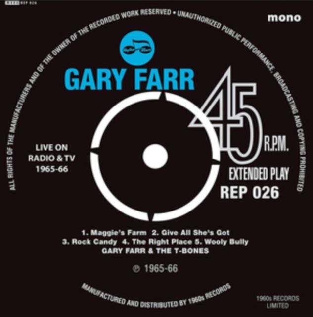 Gary Farr & T-Bones With Keith Emerson
