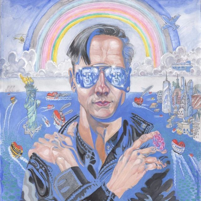 John Cameron Mitchell + Eyelids