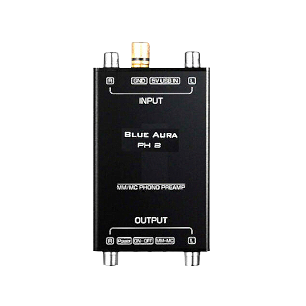 Blue Aura PH2 Phono Pre-Amplifier - Black