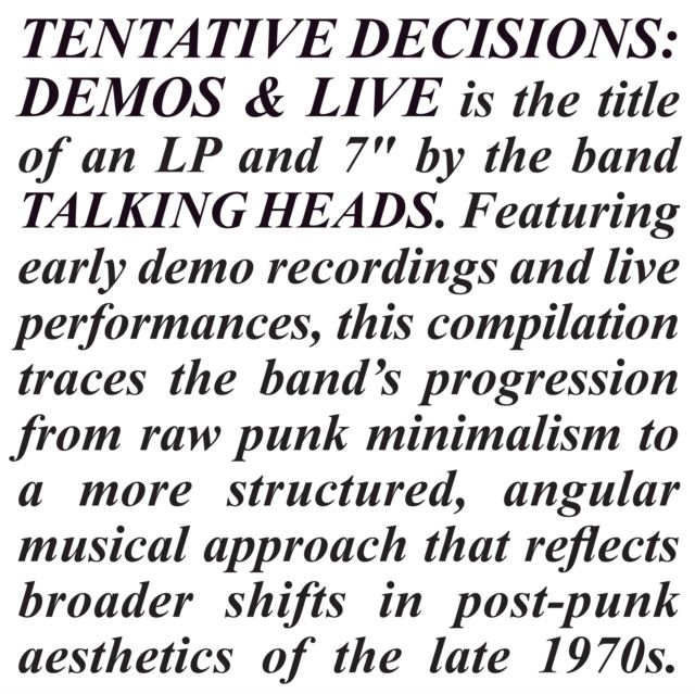 Talking Heads