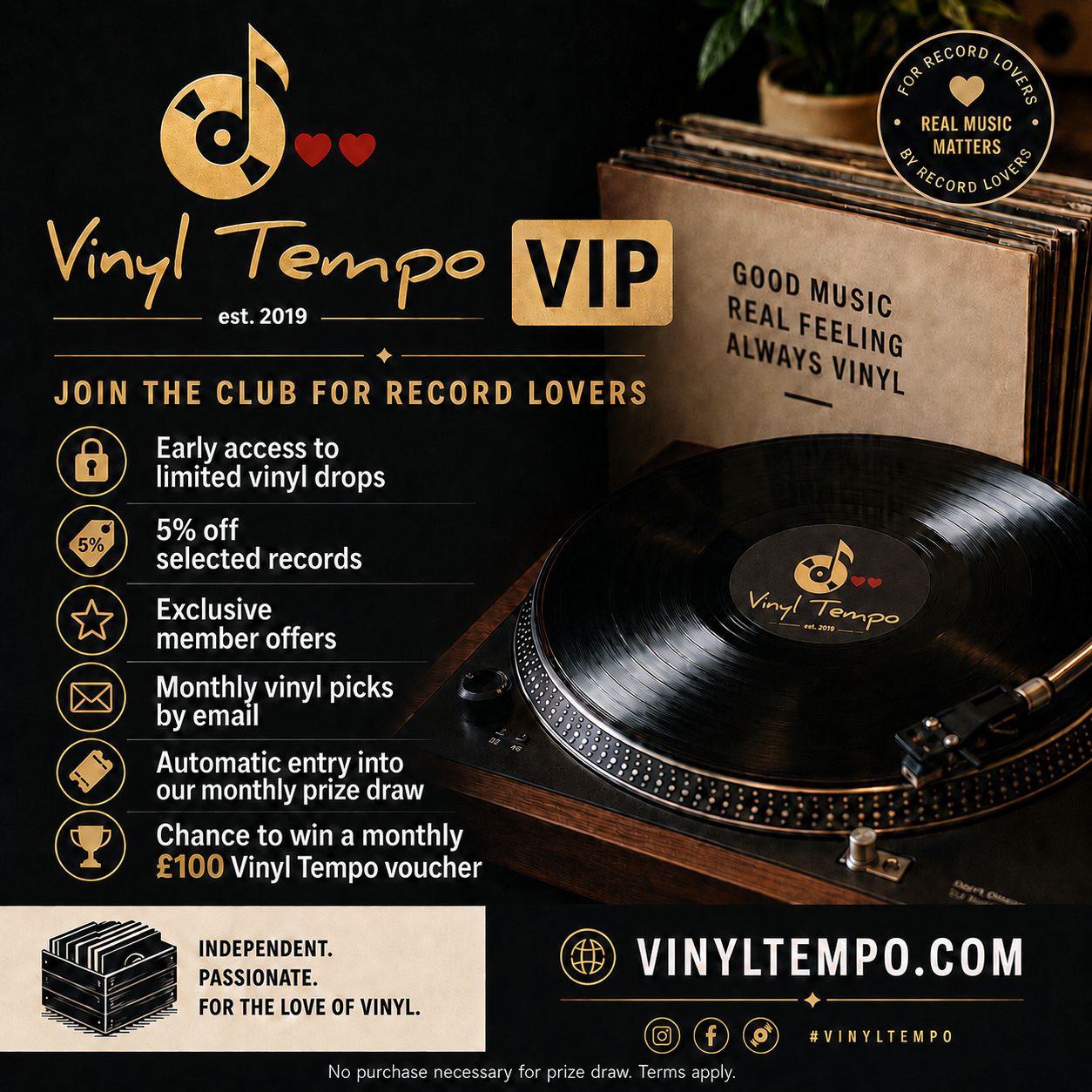 Vinyl Tempo VIP