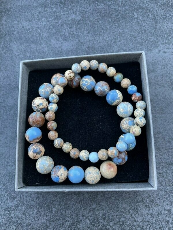 Armband Duo Jaspis