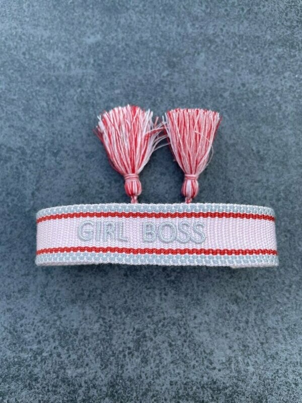 Webarmband GIRL BOSS