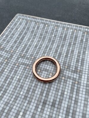 Ring 585 Roségold vergoldet