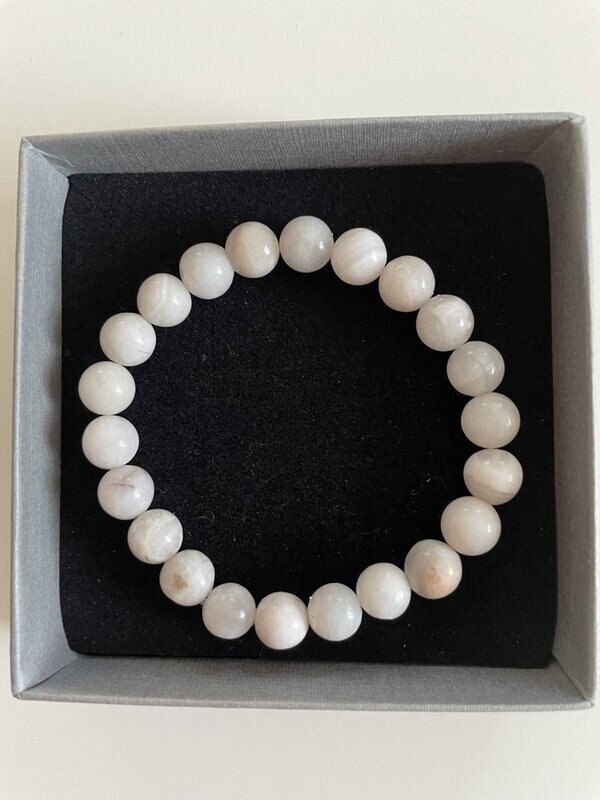 Armband Achat C.L. 8mm