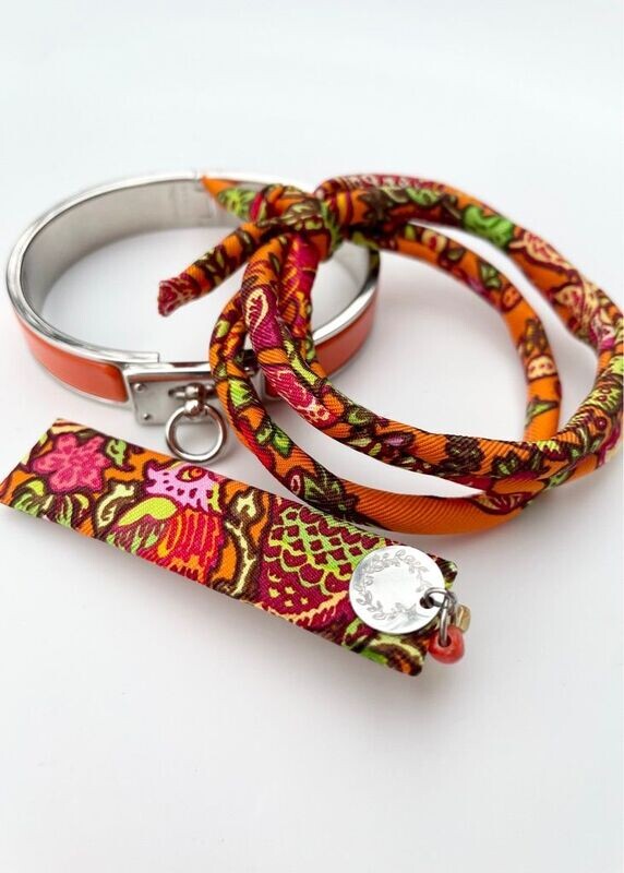 Haarschmuck Orange