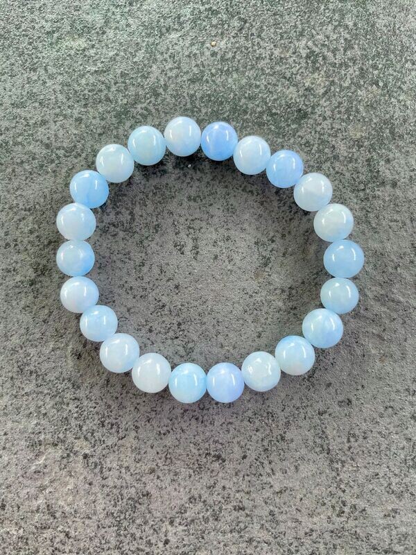 Armband Jade Hellblau