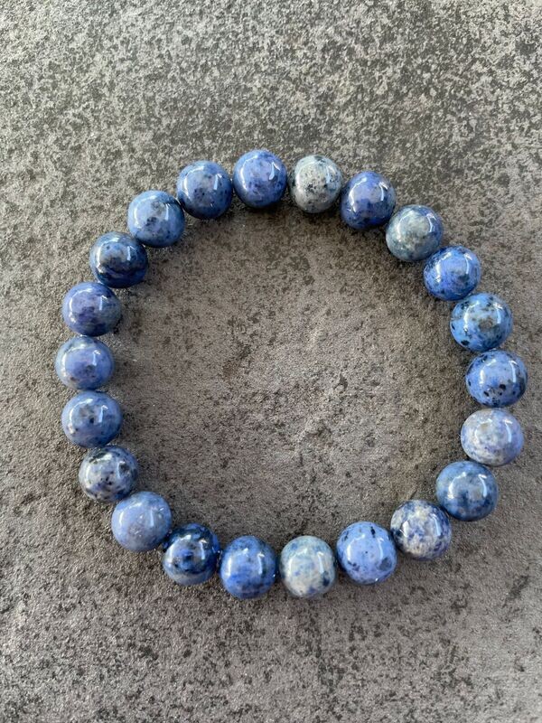 Armband Dumotierit blau