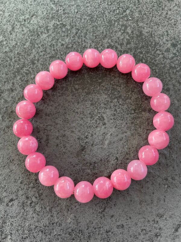 Armband Jade Hellpink