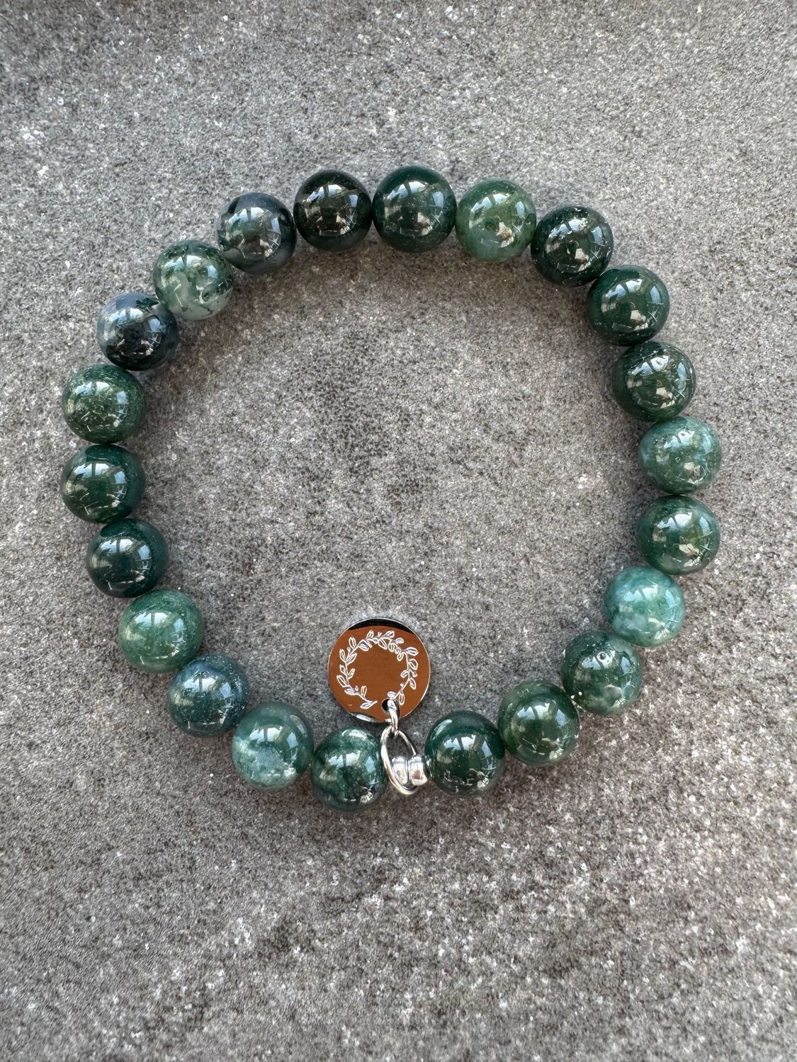 Armband Moosachat