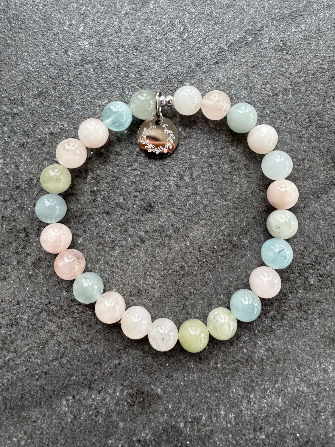 Armband Morganit