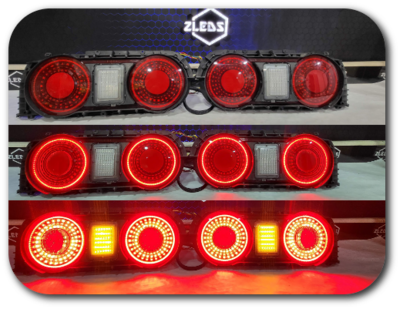 Nissan R32 GTR GTT GTS ZLEDS Tail Light  Conversion