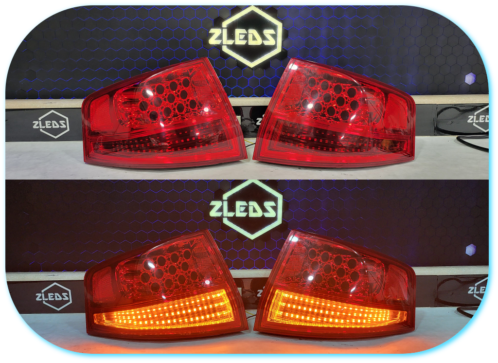 Acura MDX 07-13 Tail Light with Custom Turn Signals