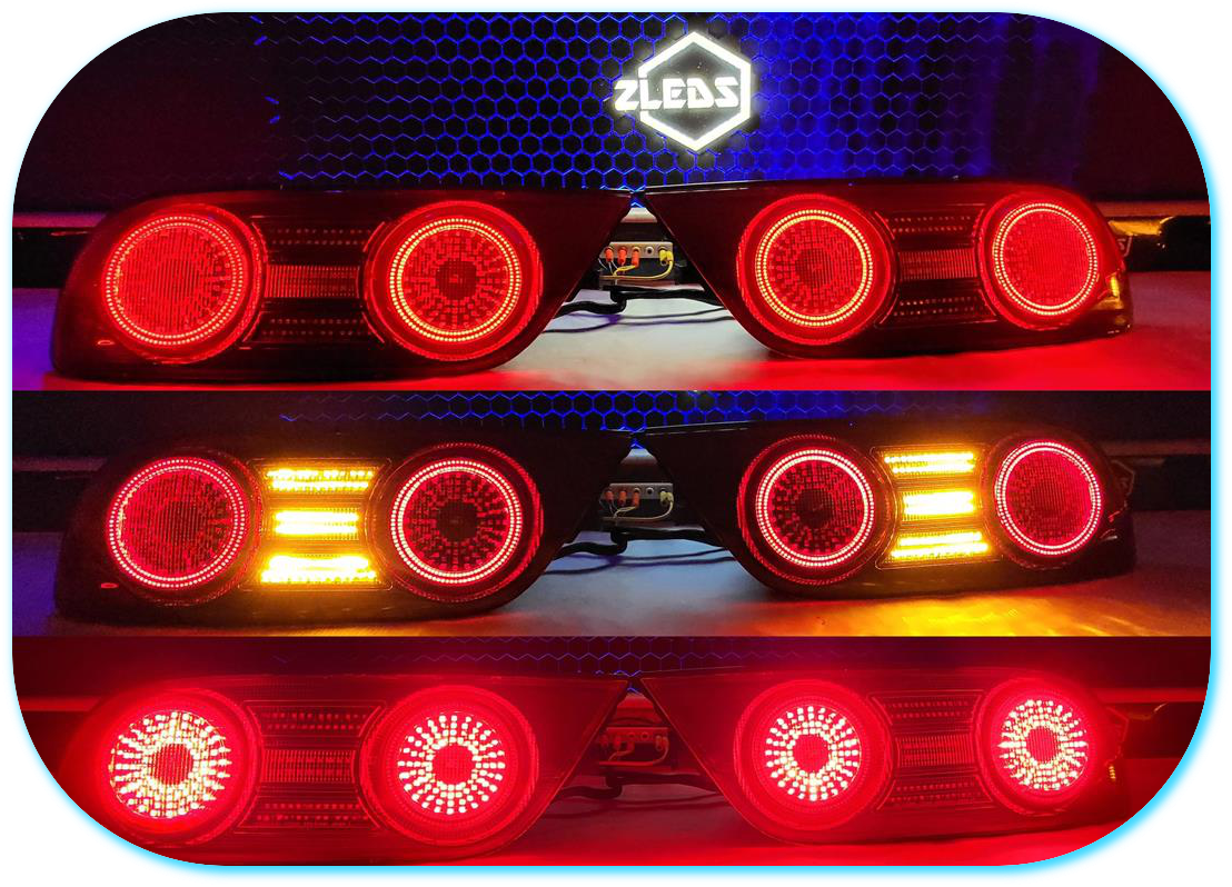 Nissan 180SX Type X Kouki ZLED Tail Lights