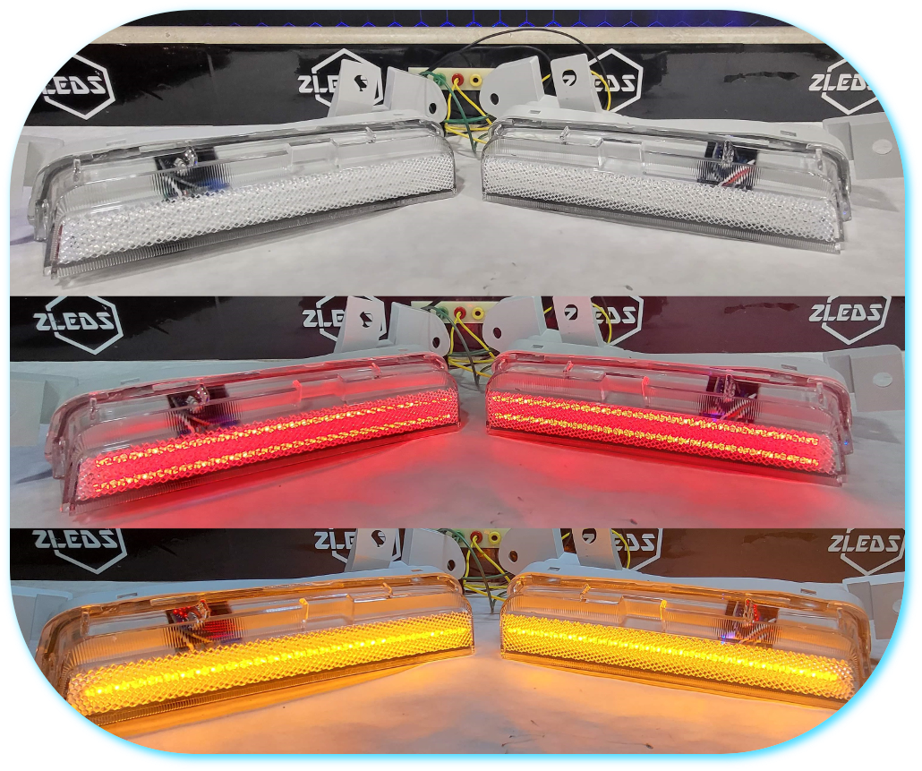 Nissan GTR-R35 Rear LED Reflectors
