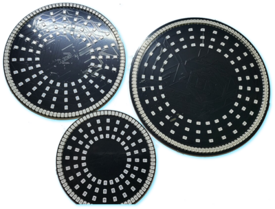 Universal Round Analog 12V Red LED Panels