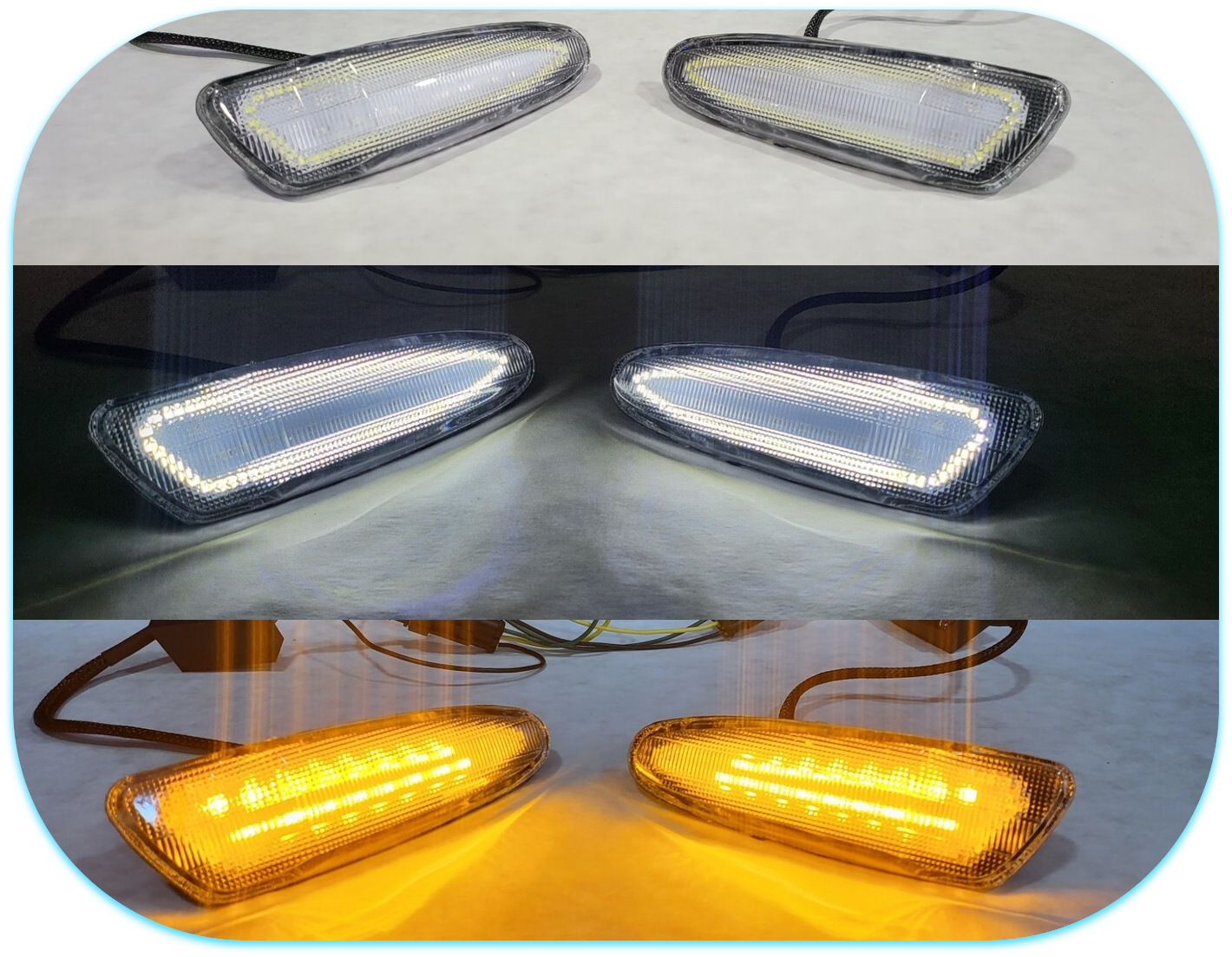 Toyota Supra MK4 Front Side Reflectors