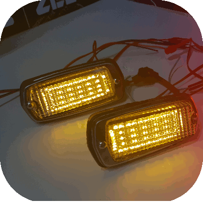 Datsun Fender LED Reflectors