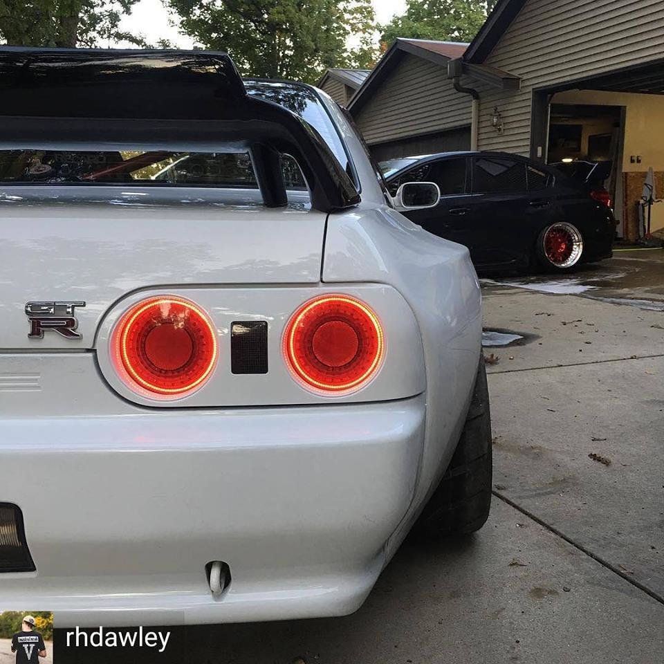 Nissan Gtr R32 Zleds Tail Light Conversion