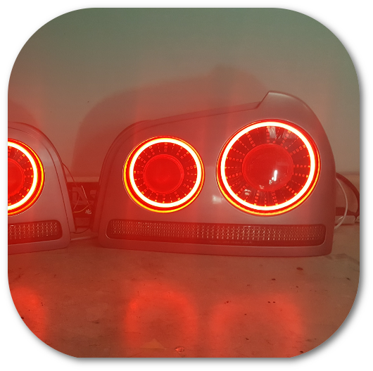 Nissan R34 Sedan Rear ZLED Conversion I