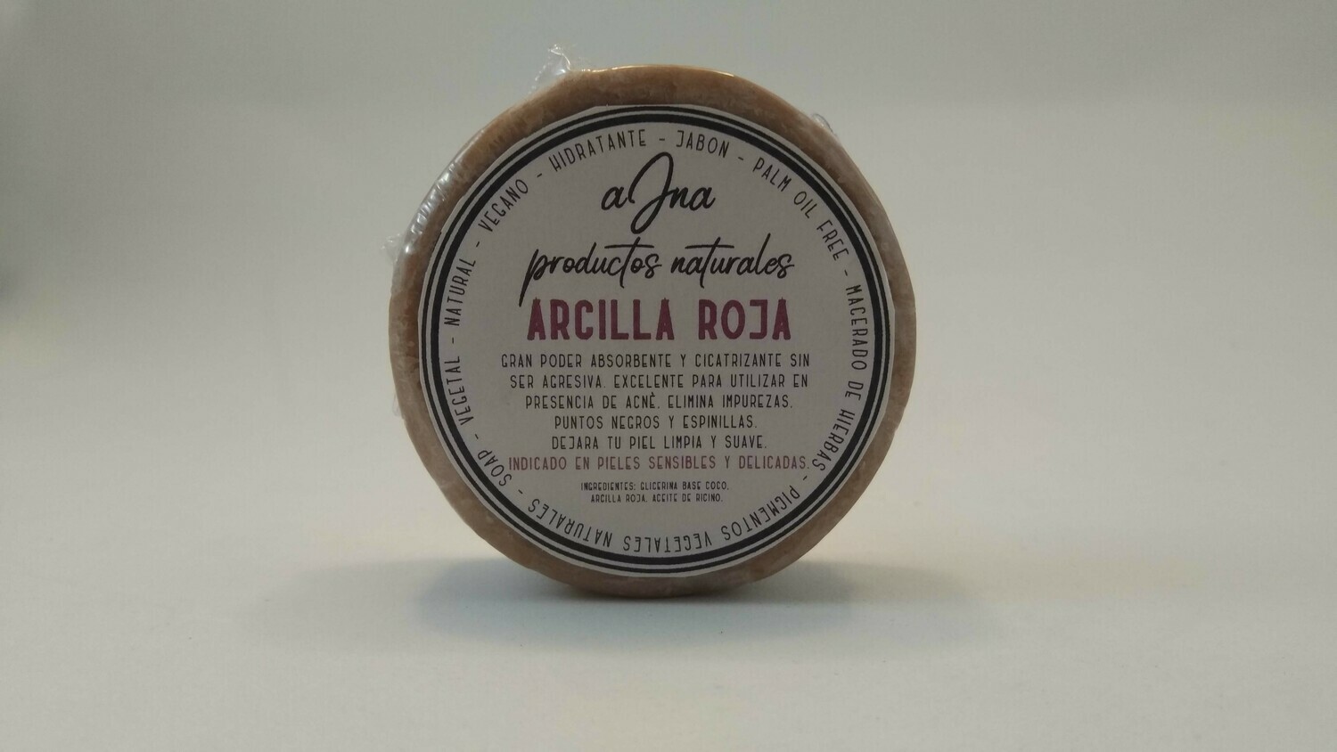 Jabón de ARCILLA ROJA