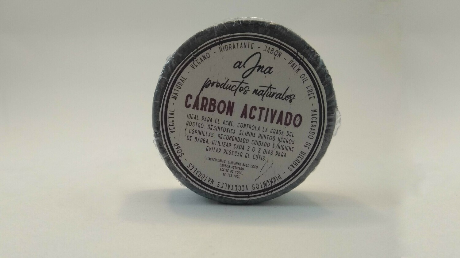Jabón de CARBÓN ACTIVADO - CHARCOAL
