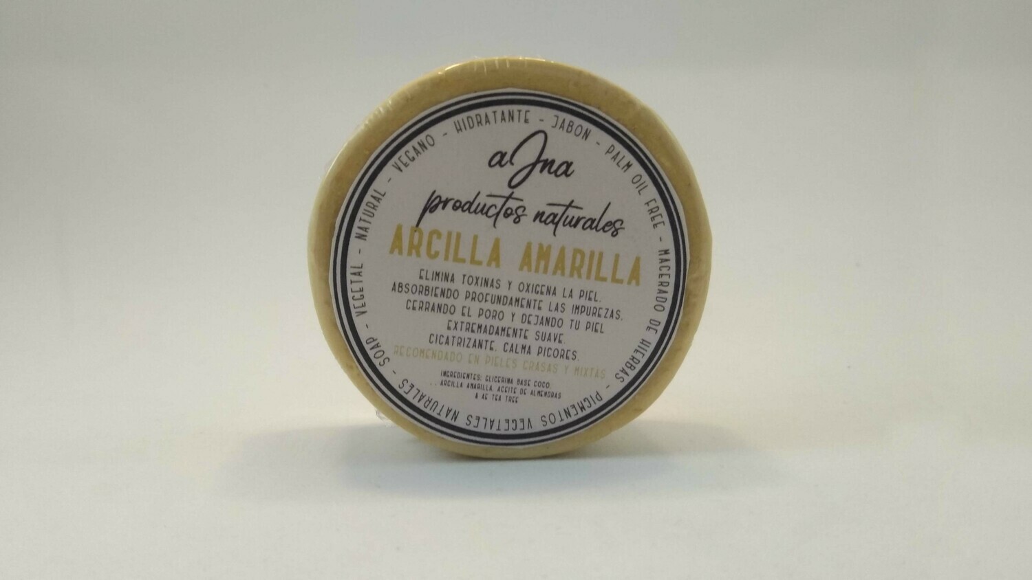 Jabón de ARCILLA AMARILLA