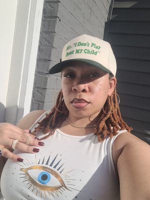 Ms. Dont Play Vintage Baseball Cap