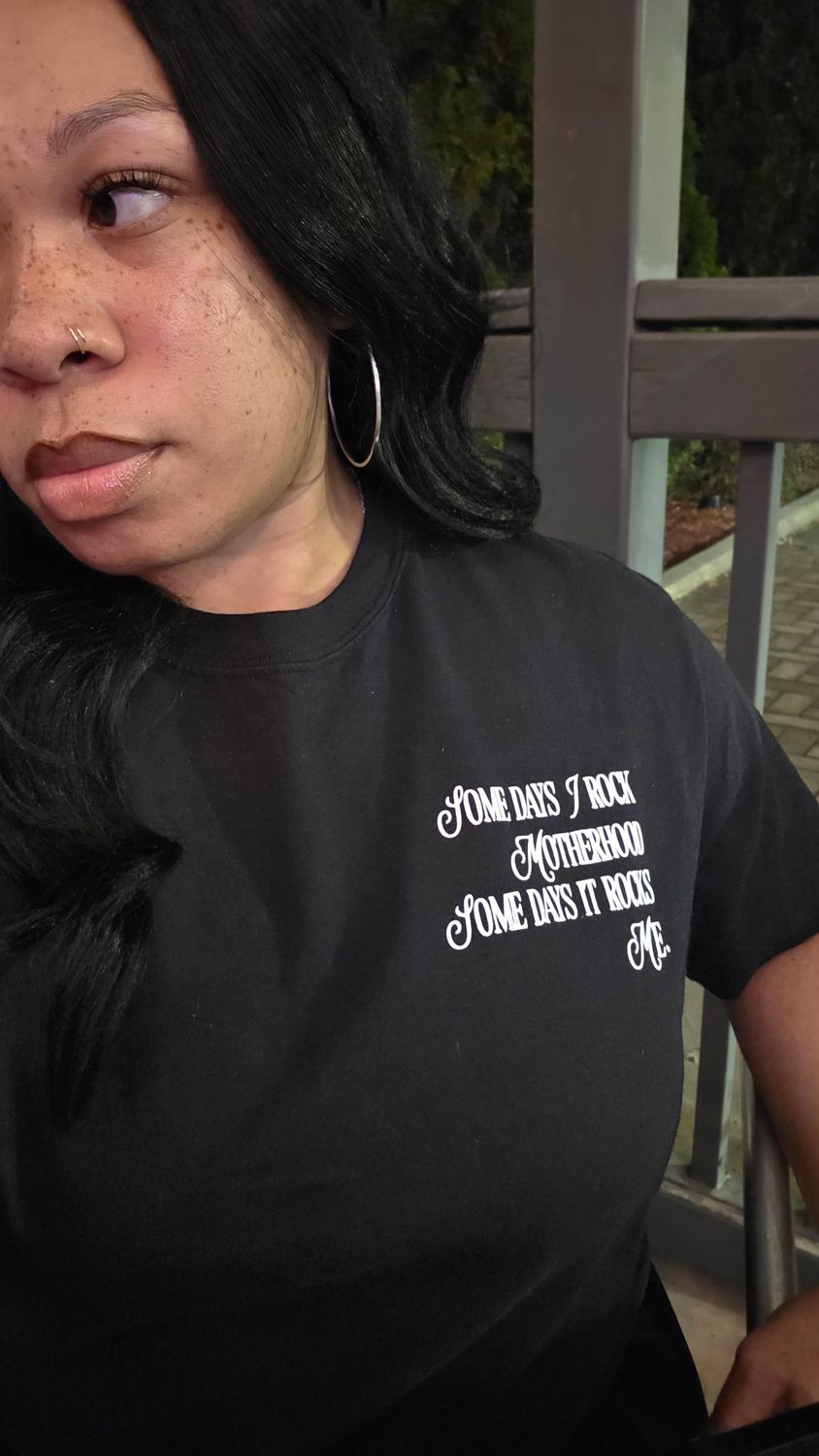 Motherhood Rocks Tee