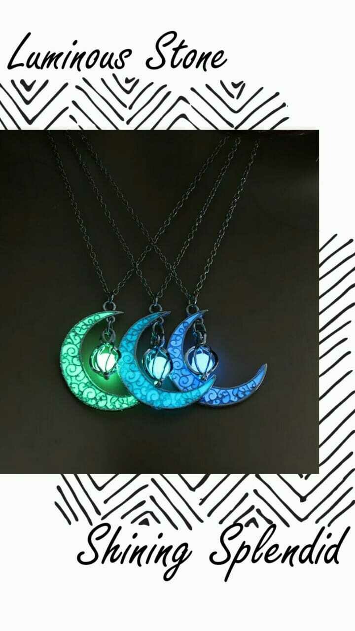 Magic Glowing Moon Necklace
