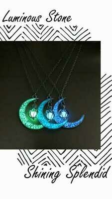 Magic Glowing Moon Necklace