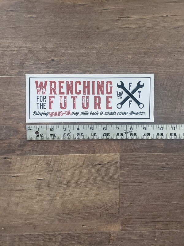 WFTF Bumper Sticker, 3&quot; x 9&quot;