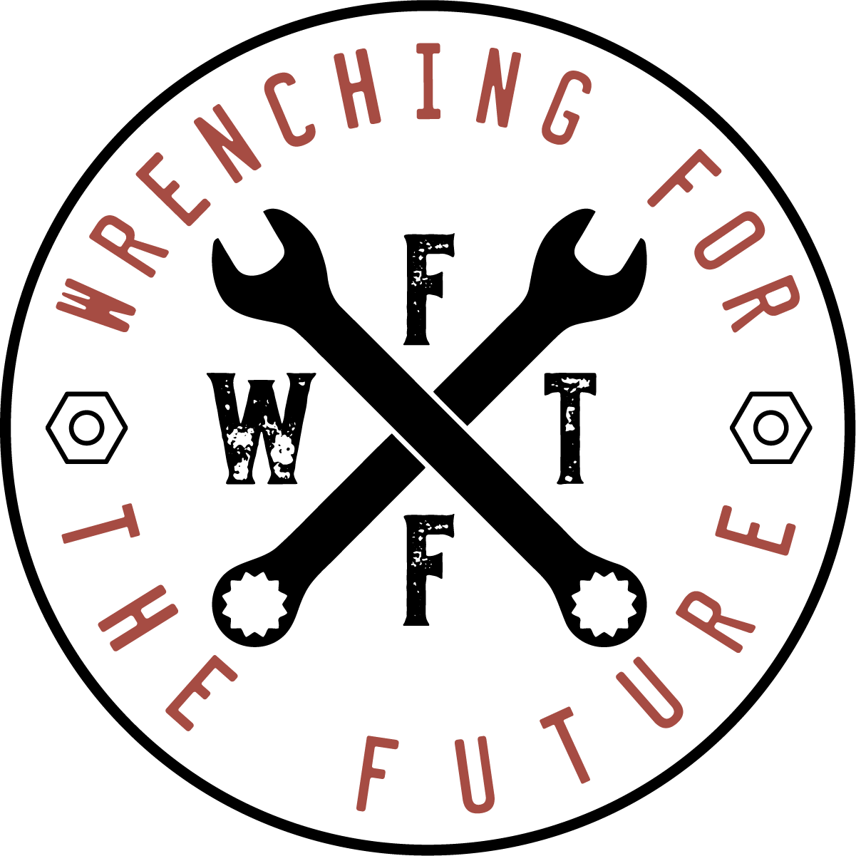 WFTF Logo Decal, 3.25"