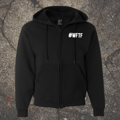WFTF Women's Zip-Up Hoodie Sweatshirt