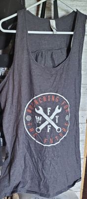 Women&#39;s Racerback Tank Grey