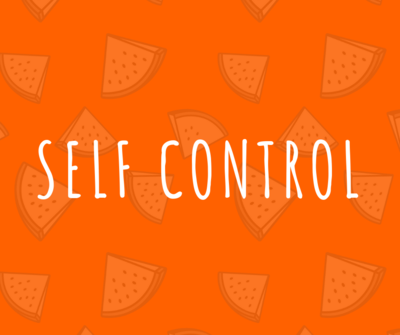 Self Control Lesson Pack