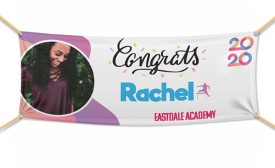 Freestyle Color 5 Graduation Banners (2x5')