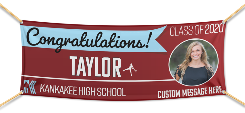 Kankakee High School Graduation Banners (2x5')