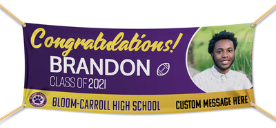 Bloom Carroll High School Graduation Banners (2x5')