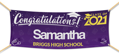 Briggs High School Graduation Banners (2x5')