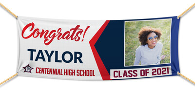 Centennial High School Graduation Banners (2x5')