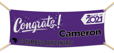 Columbus Africentric High School Graduation Banners (2x5')