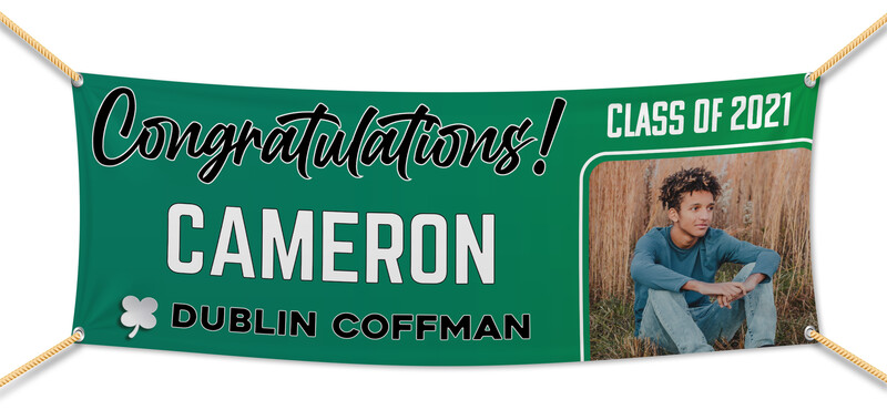 Dublin Coffman School Graduation Banners (2x5')