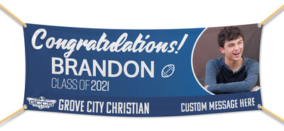 Grove City Christian High School Graduation Banners (2x5')
